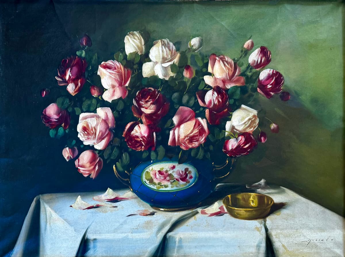 Rózsás csendélet
