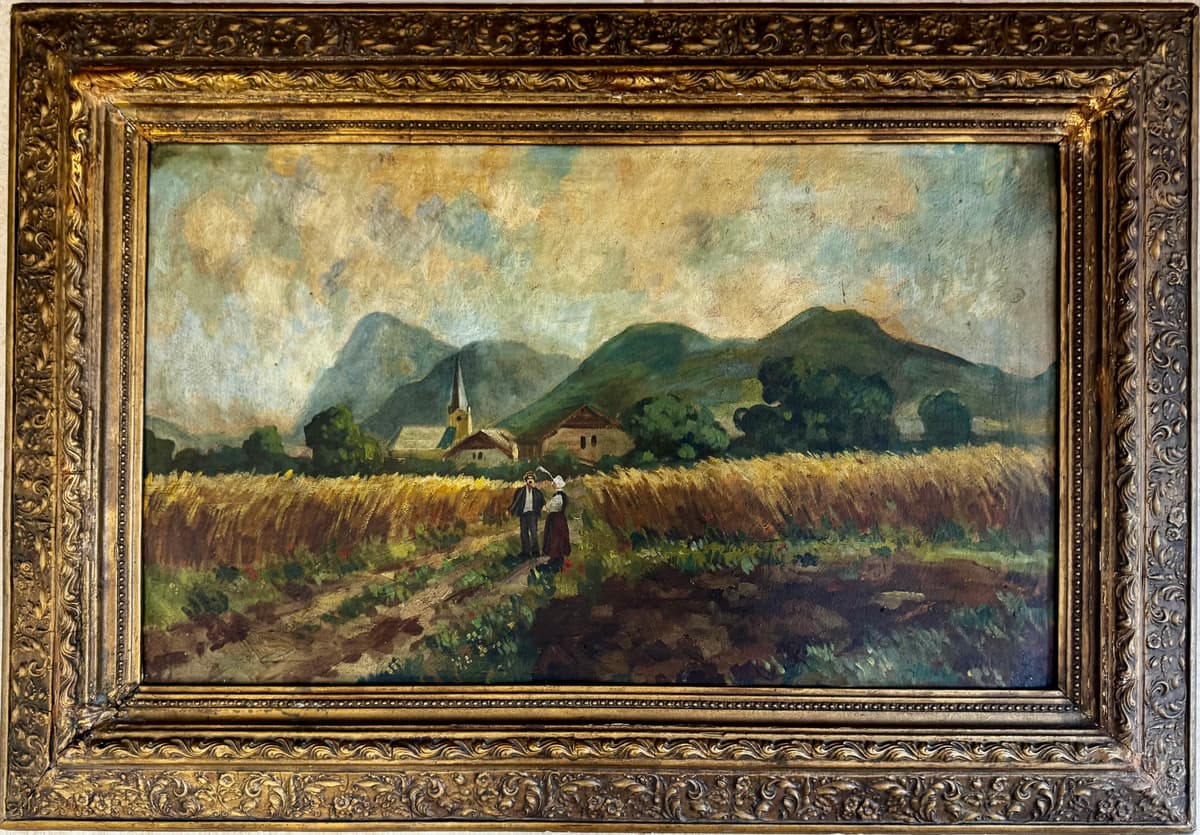 Meeting in the field