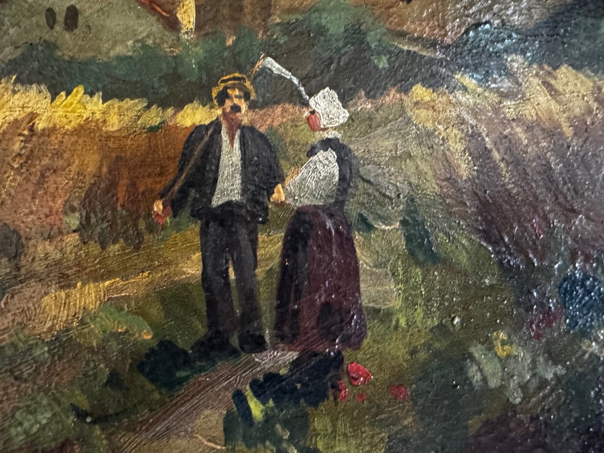 Meeting in the field