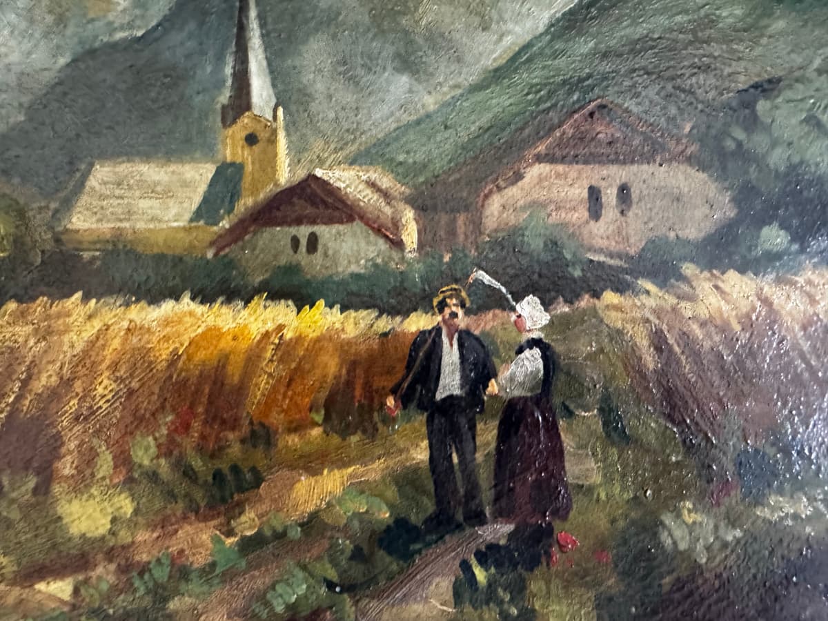 Meeting in the field