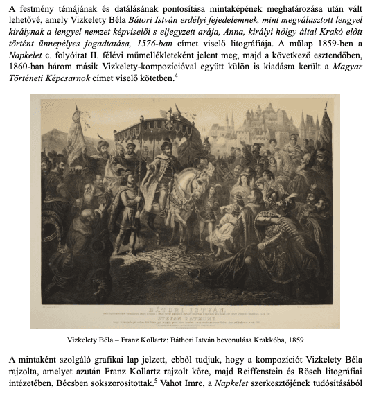 Election of Báthori as Prince