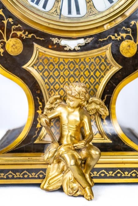 94 cm Boulle cartel clock french 19th century