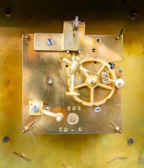 Francia bordó boulle fali óra