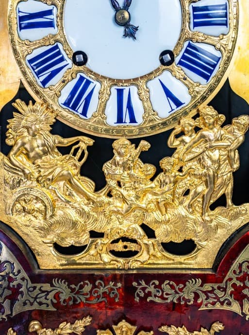 117 cm Thuret french boulle cartel clock 19th century
