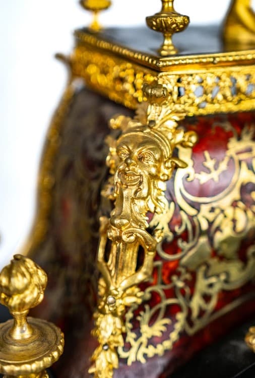 117 cm Thuret french boulle cartel clock 19th century