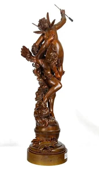 Ernest Rancoulet 'Triumphator - The Conqueror' bronze sculpture