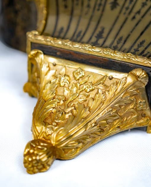 Francia barna boulle kartel óra