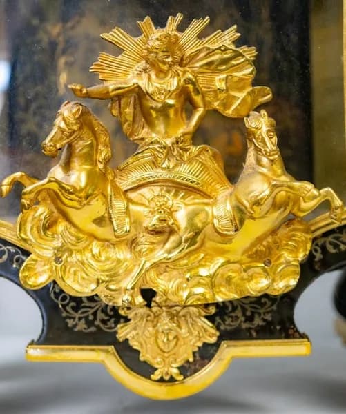 French boulle cartel clock 19th century