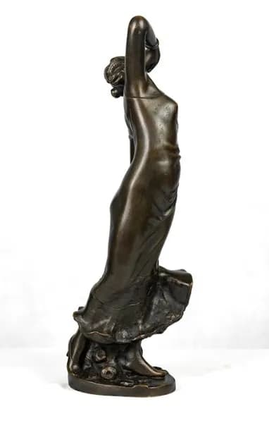Hans Müller bronze sculpture 19th century