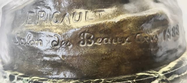 Fém ötvözet három darabos kandalló óra szett márvány talapzattal