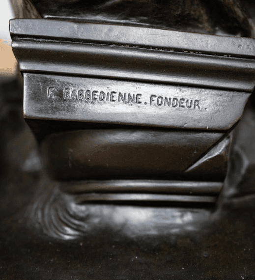 Aeneas, Anchises, Ascanius bronz szobor