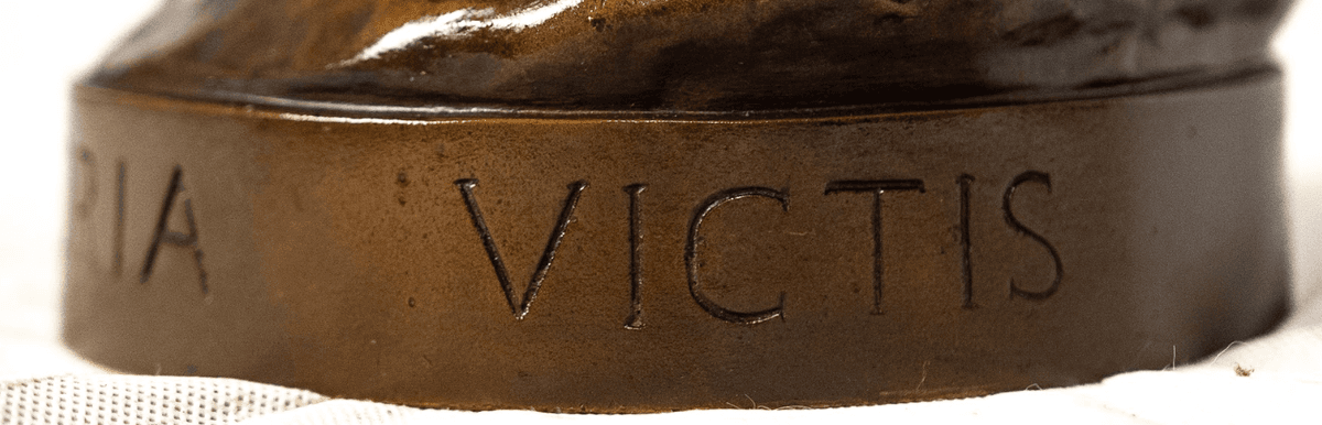 Gloria Victis bronz szobor