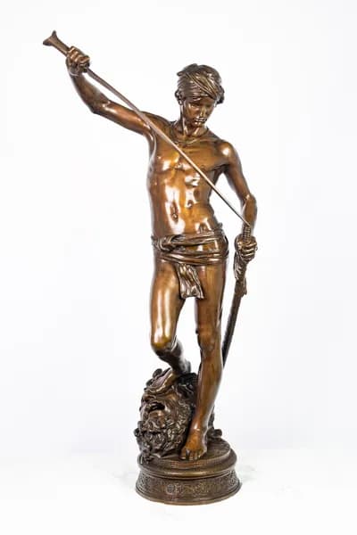 Antonin Mercié: David and Goliath