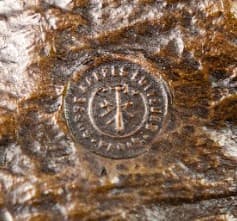 Orphée et Eurydice bronz szobor