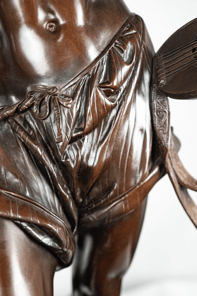 Danseur Napolitan II. bronz szobor