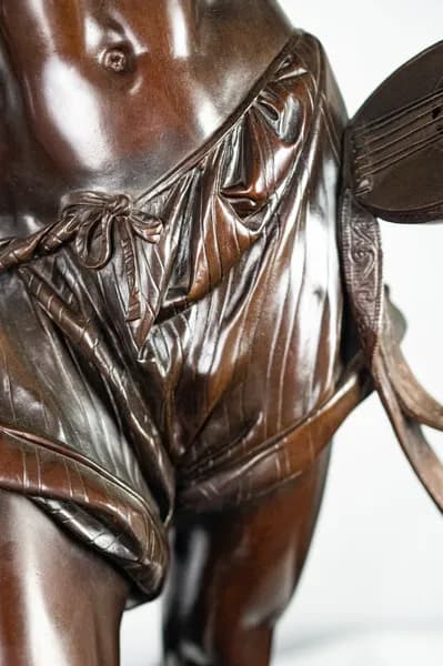Albert Ernest Carrier-Belleuse Danseur Napolitan II. bronze sculpture