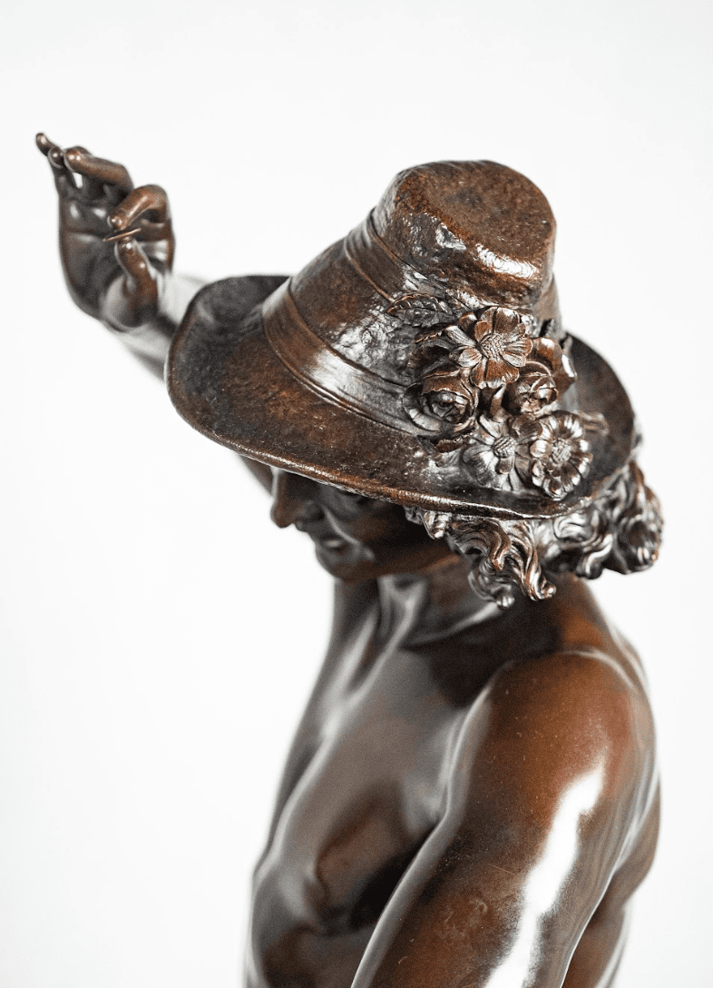 Danseur Napolitan II. bronz szobor