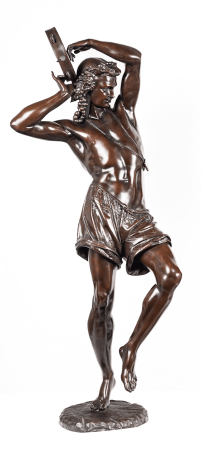 Danseur Napolitan I. bronz szobor