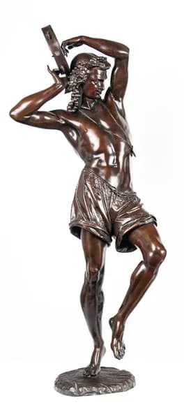 Albert Ernest Carrier-Belleuse Danseur Napolitan I. bronze sculpture