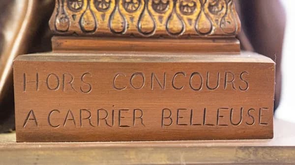 Albert Ernest Carrier-Belleuse Harmonie/Mélodie bronze sculpture
