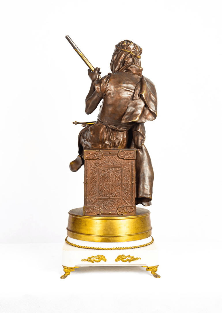 Peynot 'Tunisian Merchant' bronz szobor 19.század