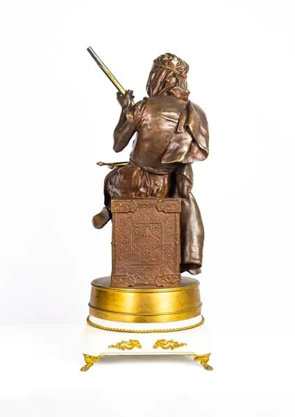 Emile Edmund Peynot Tunisian Merchant bronze sculpture