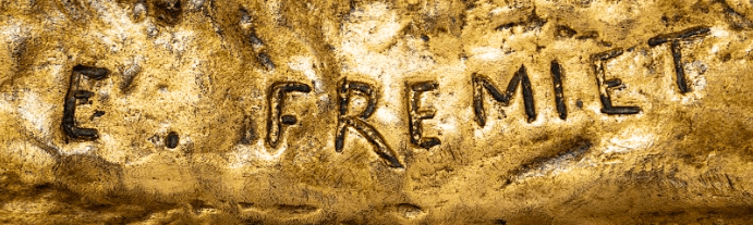 Chariot of Minerva bronz szobor