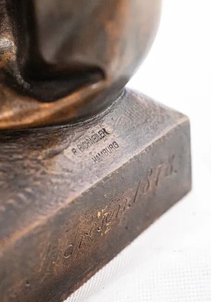 Emmerich Andressen Odin bronze sculpture