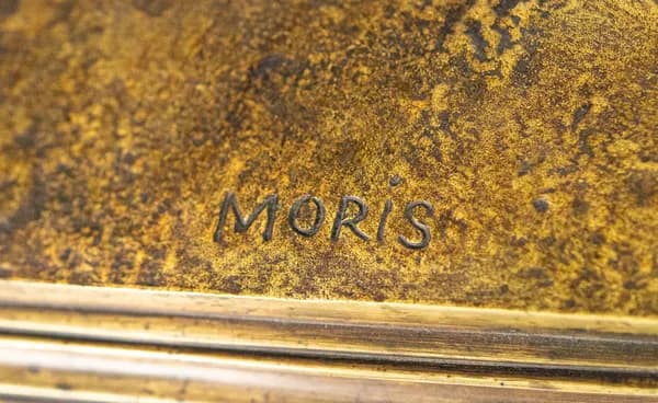 Louis Marie Moris Nobleman on a Horse bronze sculpture