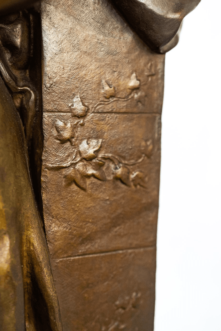 Luca Madrassi 'Pan with Young Maiden ' bronz szobor