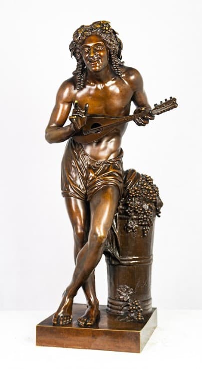 'Improvizátor' bronz szobor