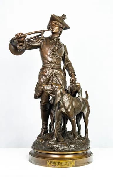 Moreau and Lecourtier Le Sonneur et ses Deux Chiens