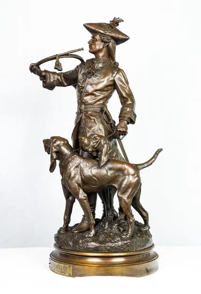 Moreau and Lecourtier Le Sonneur et ses Deux Chiens