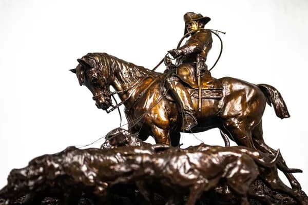 Pierre Jules Mené 'Valet de Chasse Louis XV et sa Harde'