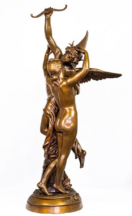 'Fugit Amor' bronz szobor