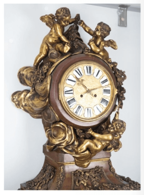 Jean-Henri Riesener stílusú francia grandfather álló óra