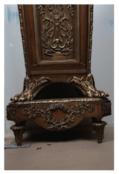 Jean-Henri Riesener stílusú francia grandfather álló óra