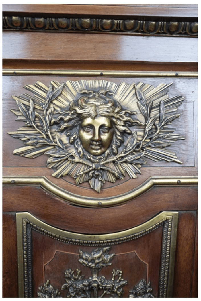 Jean-Henri Riesener stílusú francia grandfather álló óra