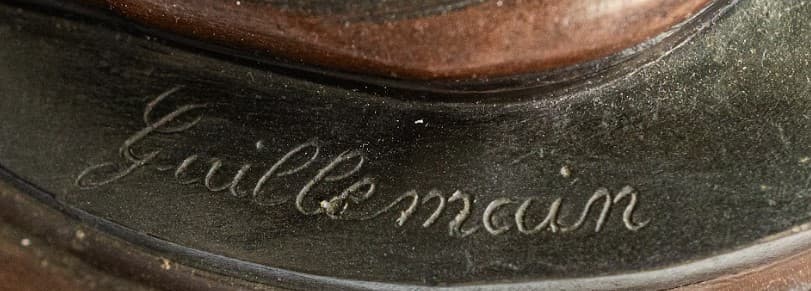 Guillemain 'Judith' bronz szobor 19.század