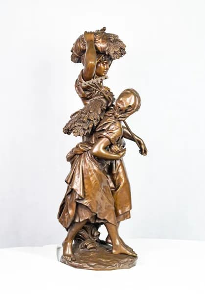 Harvesters bronze statue