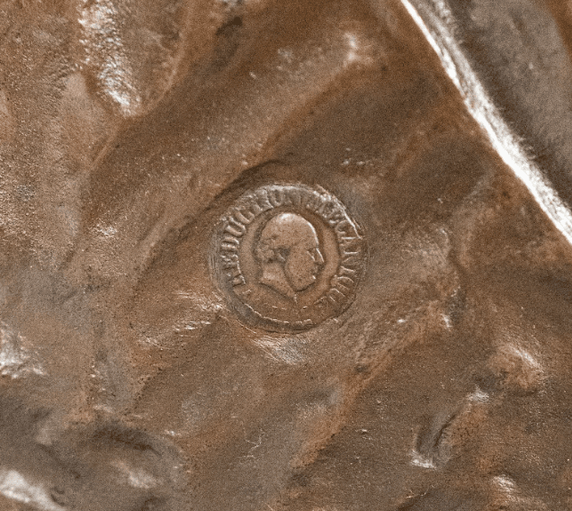 'Nymphe de Diane' bronz szobor