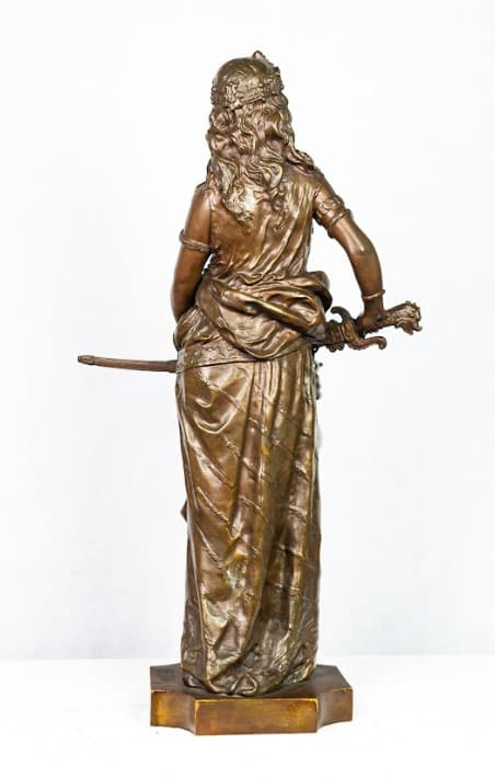 CH Levy 'Salome' bronz szobor 19.század