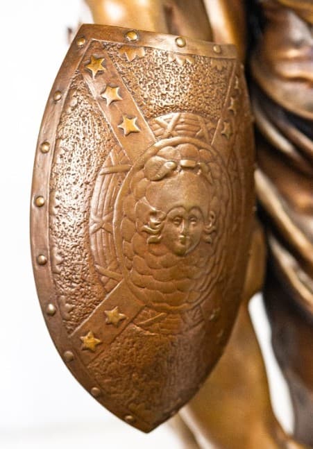 Mathurin Moreau 'Victoire' bronz szobor 19.század