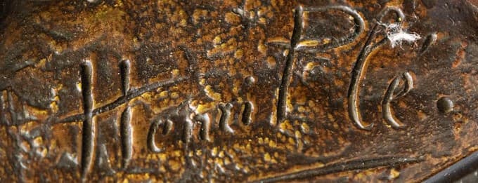 'La Diseuse de bonne aventure'  bronz szobor