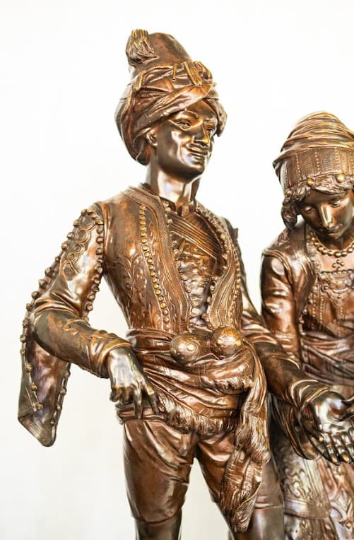 'La Diseuse de bonne aventure'  bronz szobor