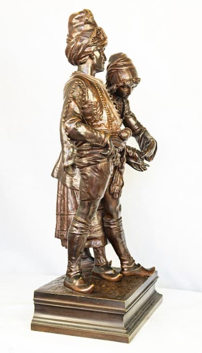 'La Diseuse de bonne aventure'  bronz szobor