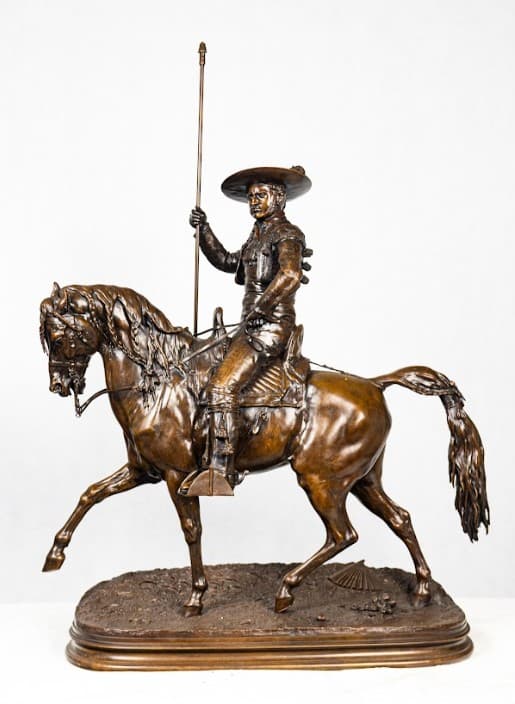 Pierre Jules Mené 'Picador' bronz szobor 19.század