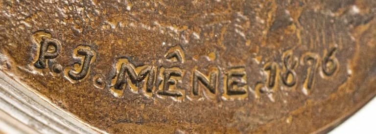 Pierre Jules Mené 'Picador' bronz szobor 19.század