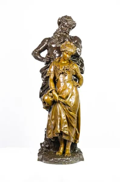 'Pan with young maiden'