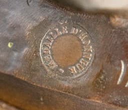 Mathurin Moreau 'L'Immortalité' bronz szobor 19.század